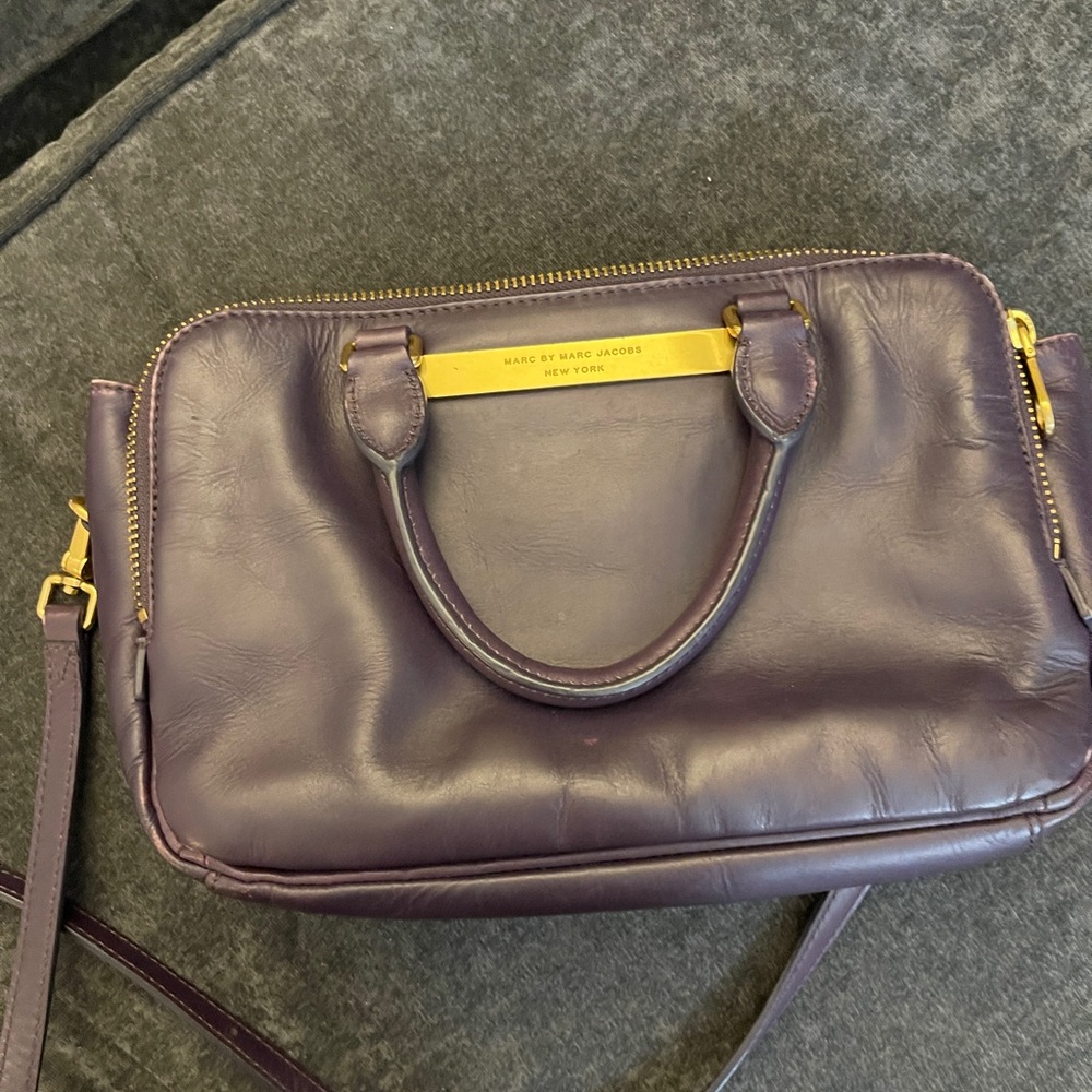 Marc by Marc jacobs purple handbag